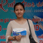 Vietravel chúc mừng du khách Trần Thị Thanh Tuyền đã trở thành du khách may mắn tiếp theo trong giảm giá trực tiếp “Đi tour trước – Rước tour sau” 